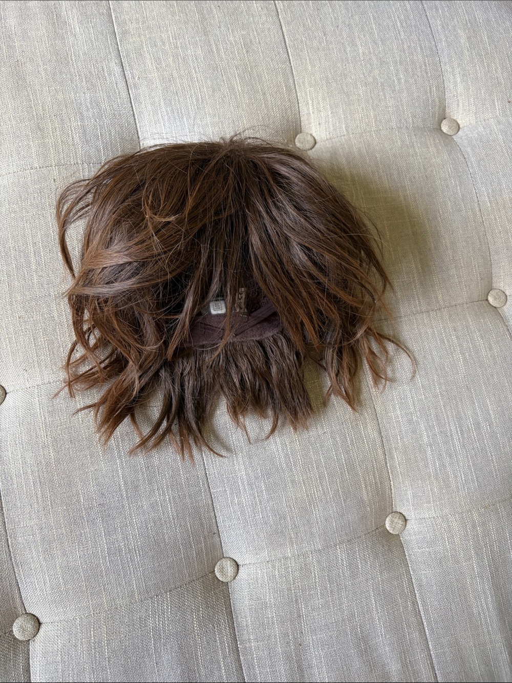 Ellen Wille Mocca Rooted 100% High Heat Polyester Fiber Wig Flirty Layer Bob